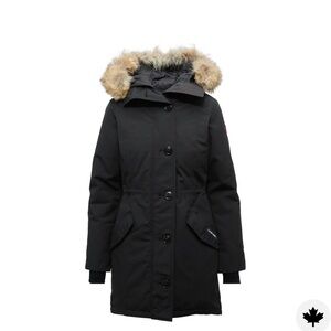 Canada Goose Black Ski Jacket with Fur Hood
